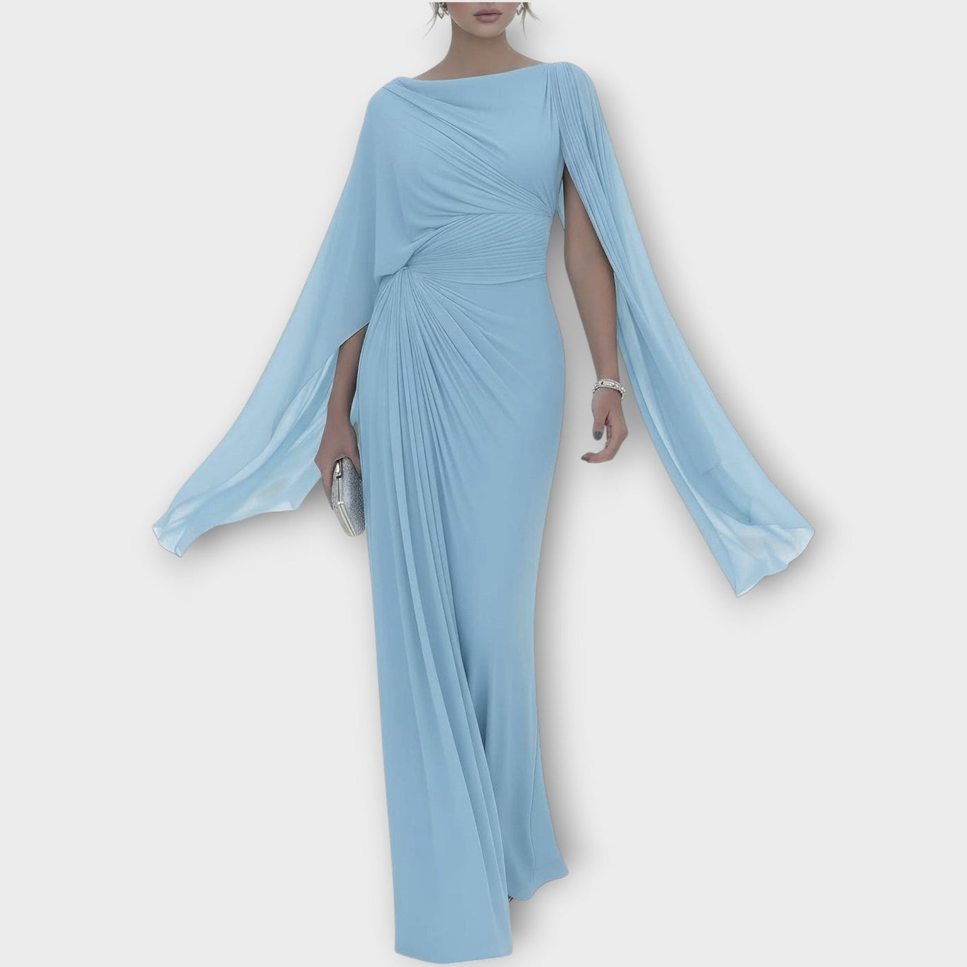 Egyvállas Estélyi Elegancia Ruha