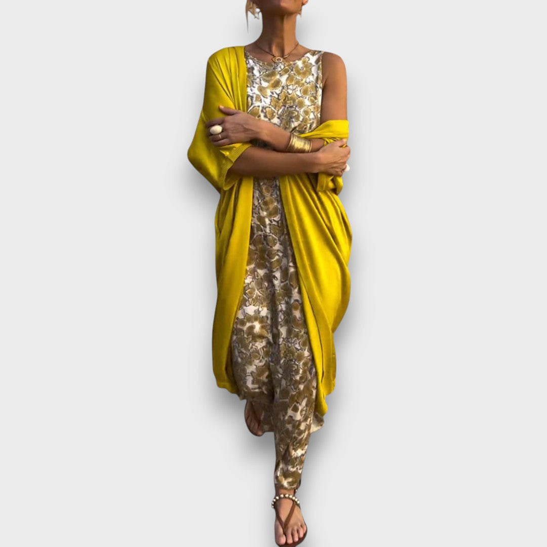 Maxi Ruha Kardigánnal