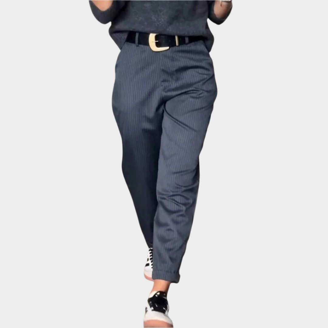 Elegáns Nadrágok Öltésekkel