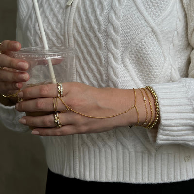 Mikonosz Arany Karkötő