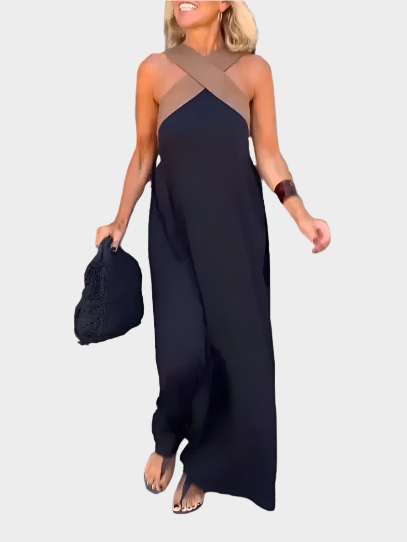 Elegáns Ruha Nyitott Dekoltárral