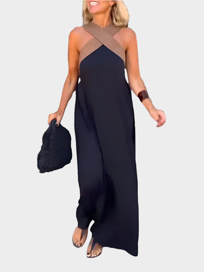 Elegáns Ruha Nyitott Dekoltárral