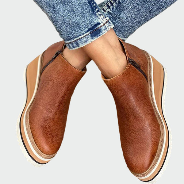 Inca Bőr Bokacsizma