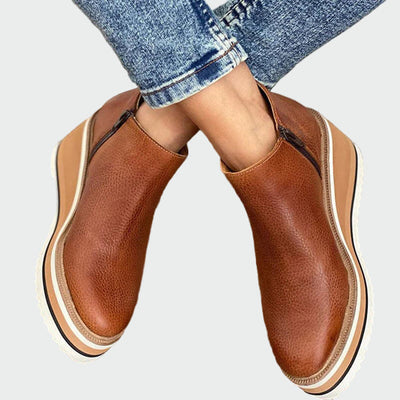 Inca Bőr Bokacsizma