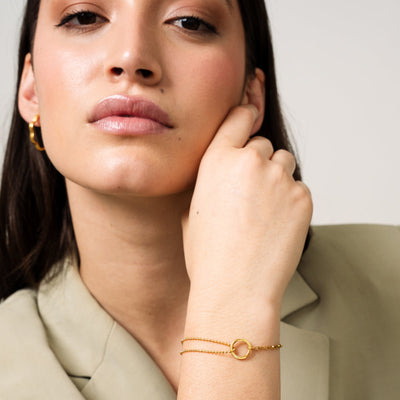 Arany Tenisz Karkötő Díszdobozban