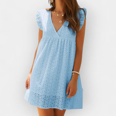 Nyári Ruha Rejtett Sorttal és Zsebekkel