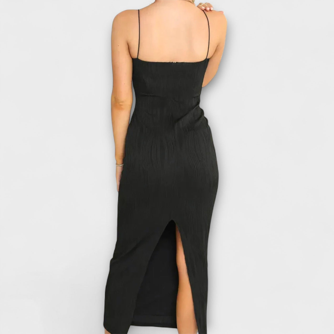 Elegáns Hosszú Ujjatlan Ruha