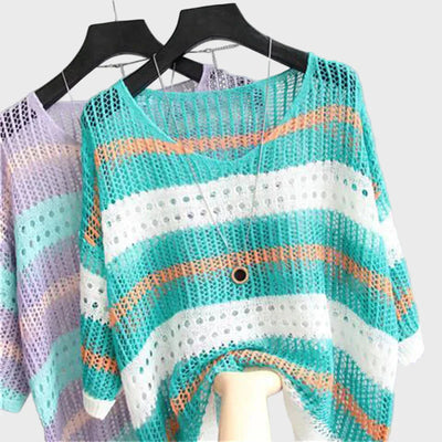 Könnyű, Nyitott Kötésű Felső