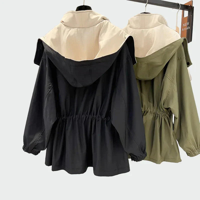 Mindenidőszakos Szélálló Kapucnis Dzseki