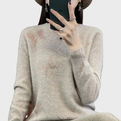 Kötött Garbó Pillangó Mintával