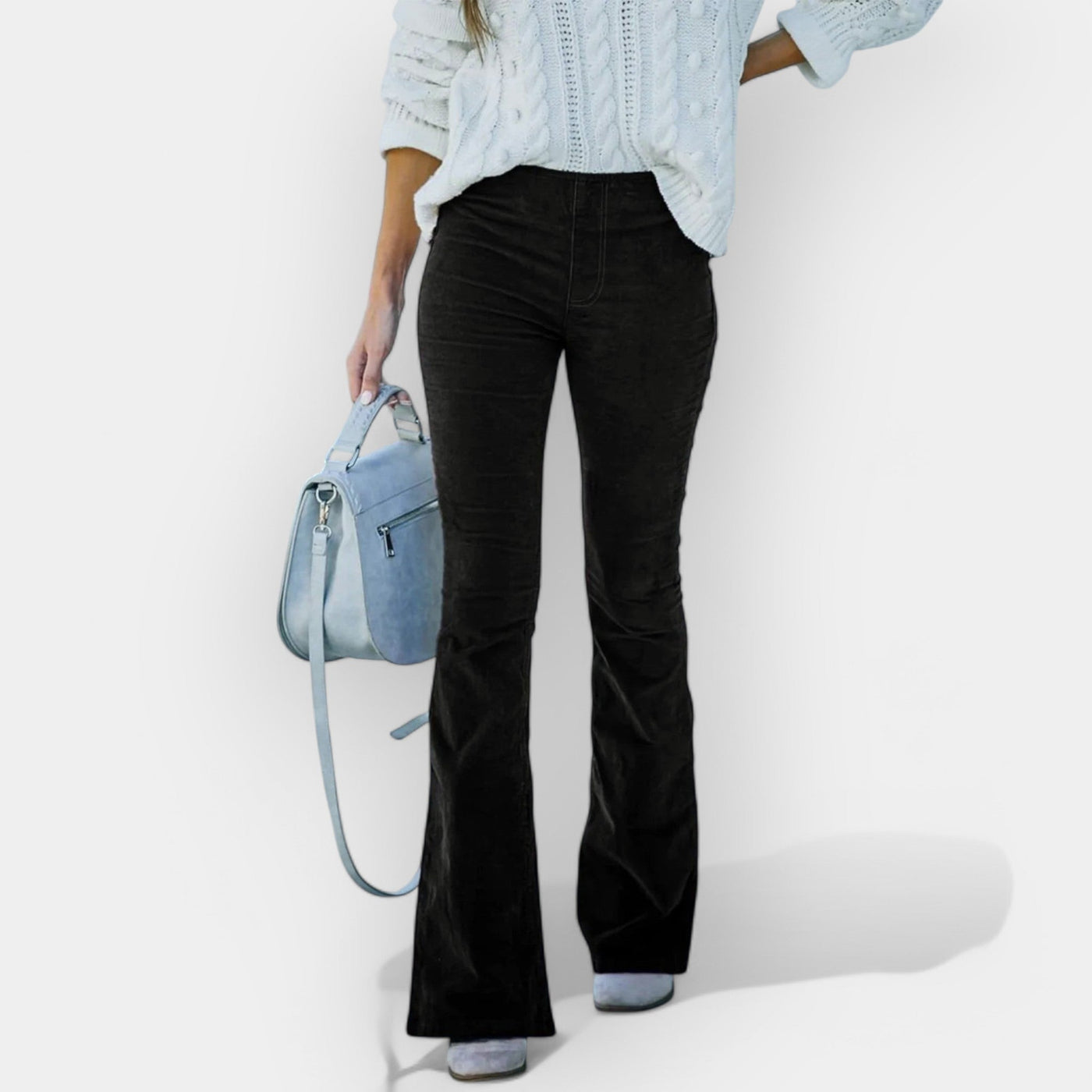 Magas derekú, széles szárú nadrág