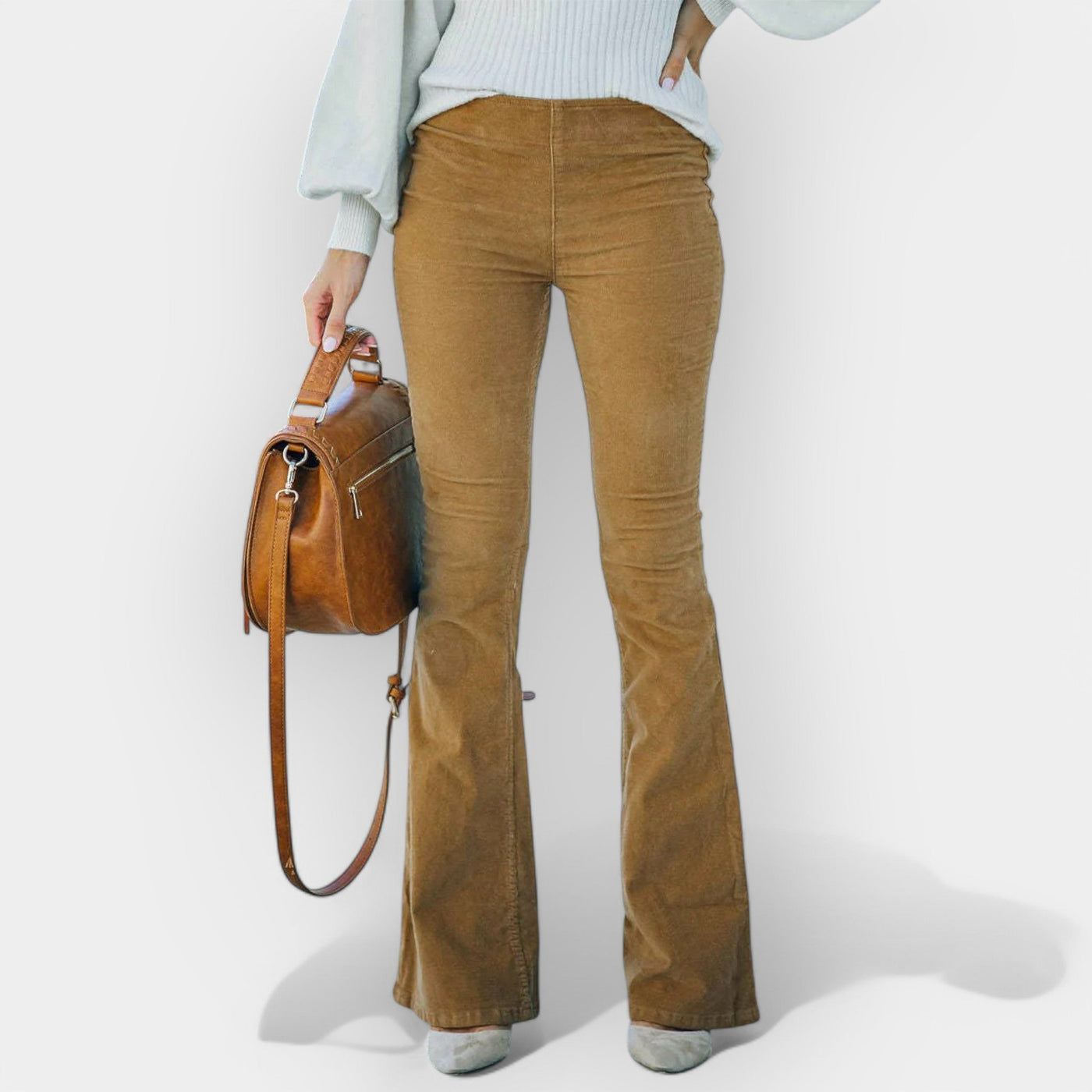 Magas derekú, széles szárú nadrág