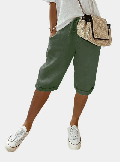 Elegáns Női Vászon Nadrág