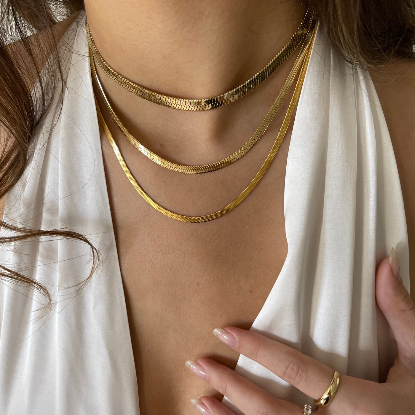 Fénylő Kígyó Nyaklánc