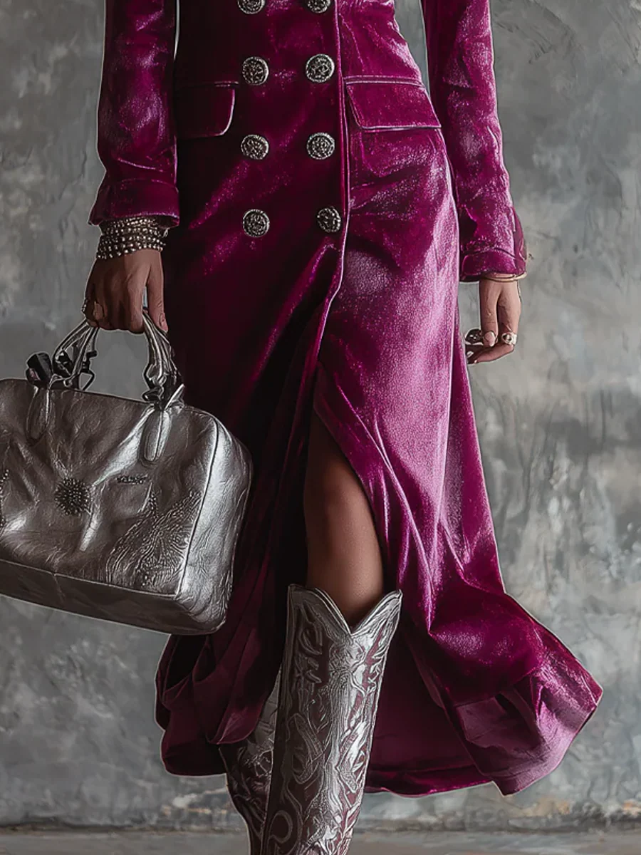 Amelia | Bársonyos Blézer Ruha