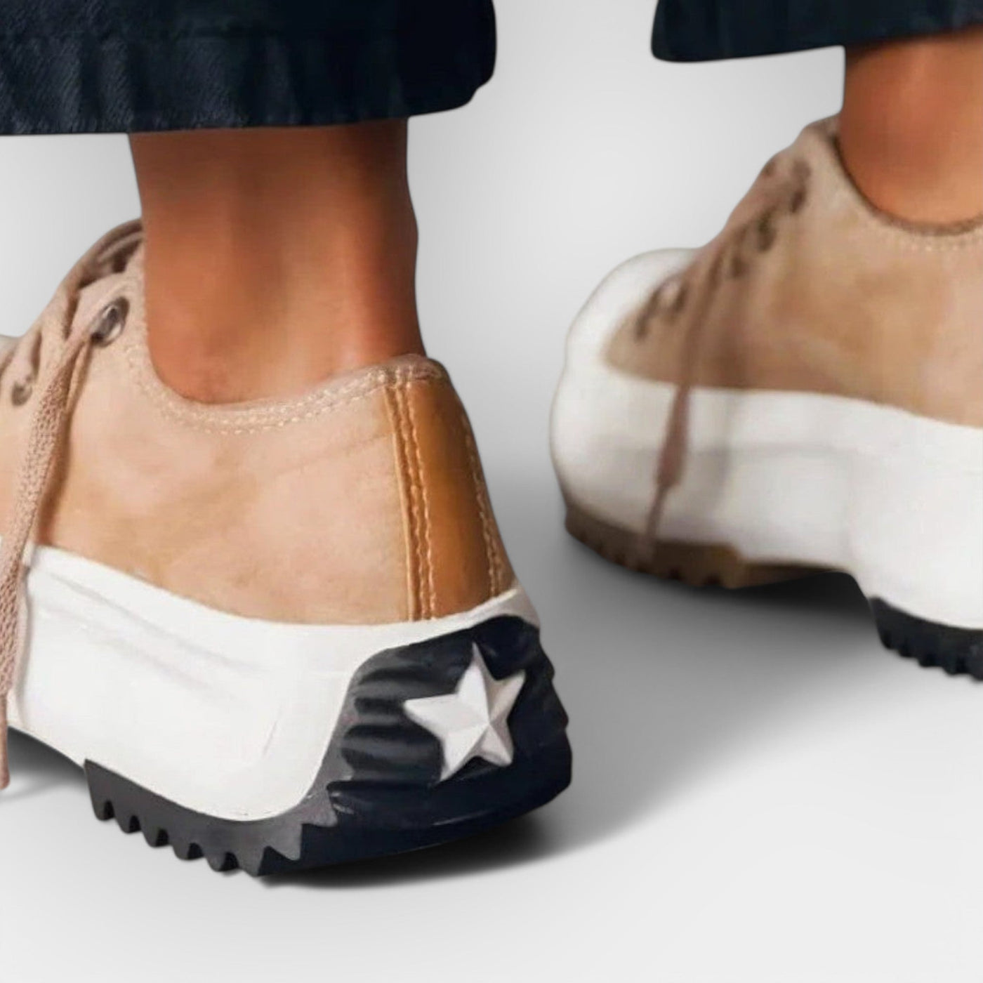 Modern Sportcipők Vastag Talppal