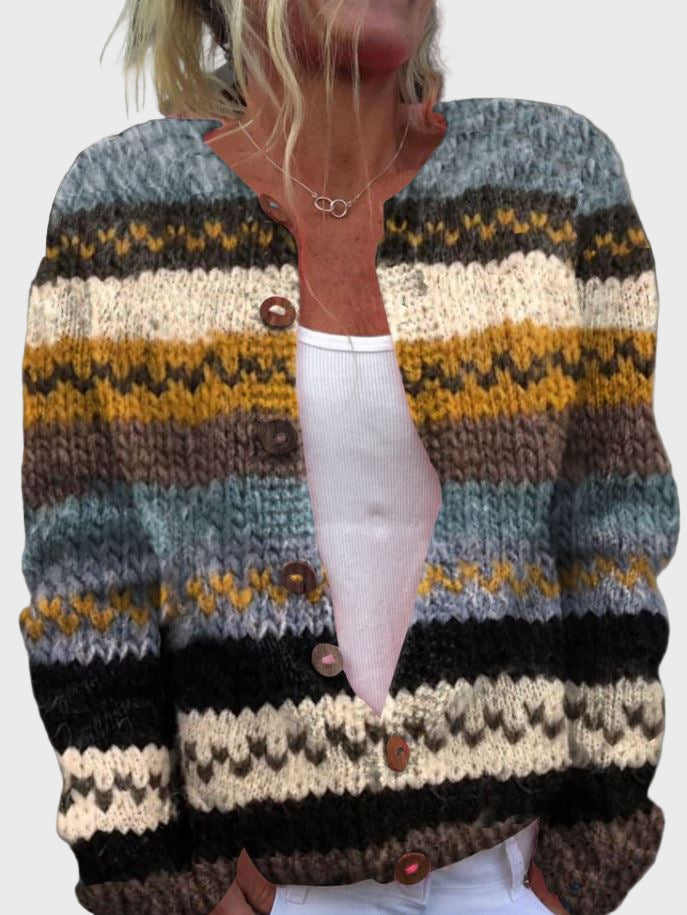 Mintás Kötött Mellény