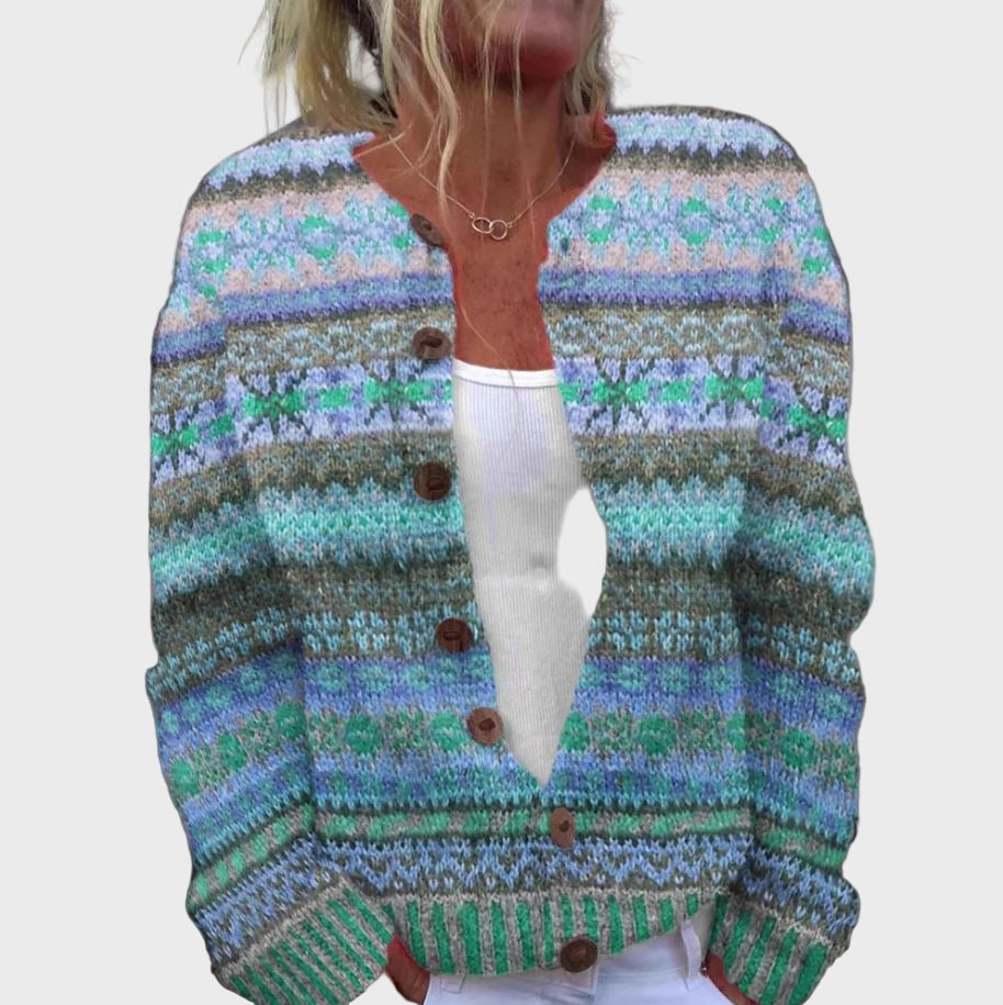 Kötött Gilet Dizájnnal