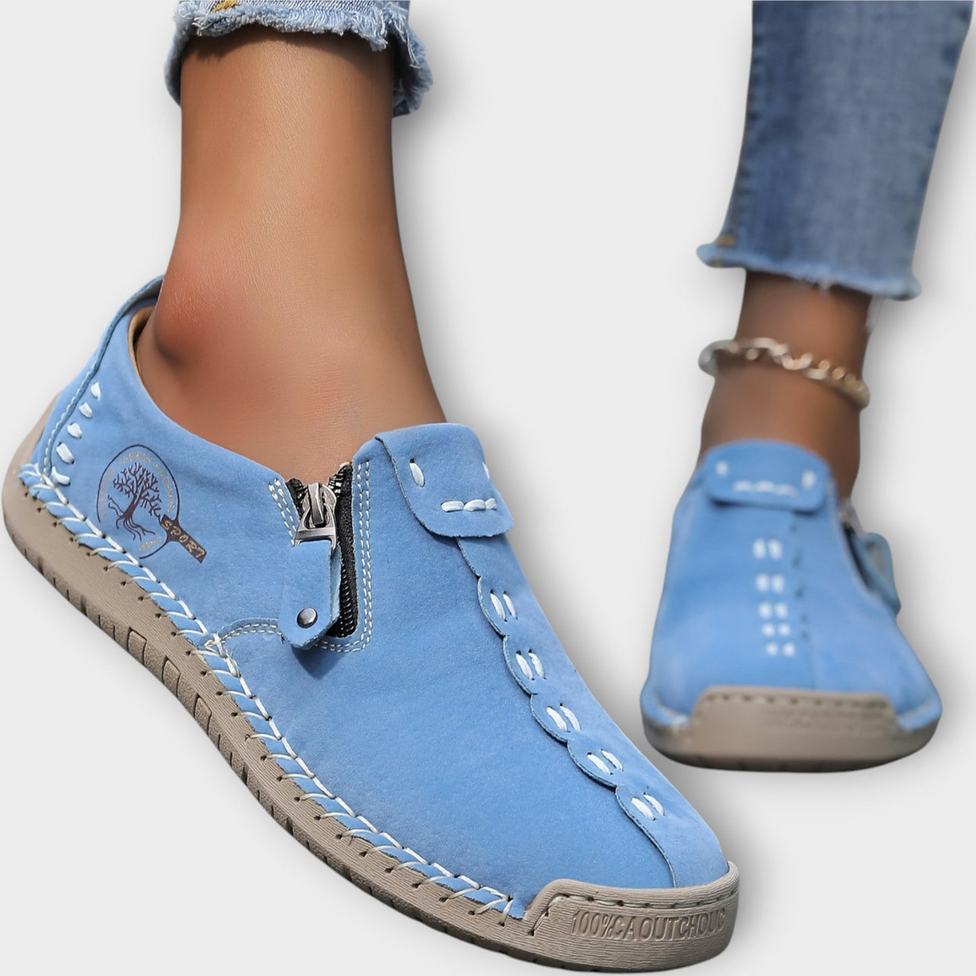 Puha Bőr Slip-On Loafer