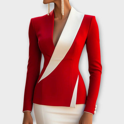 Elegáns Kontraszt Blézer