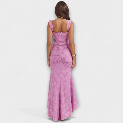 Hosszú Ruha Elegáns és Finom Korsettel