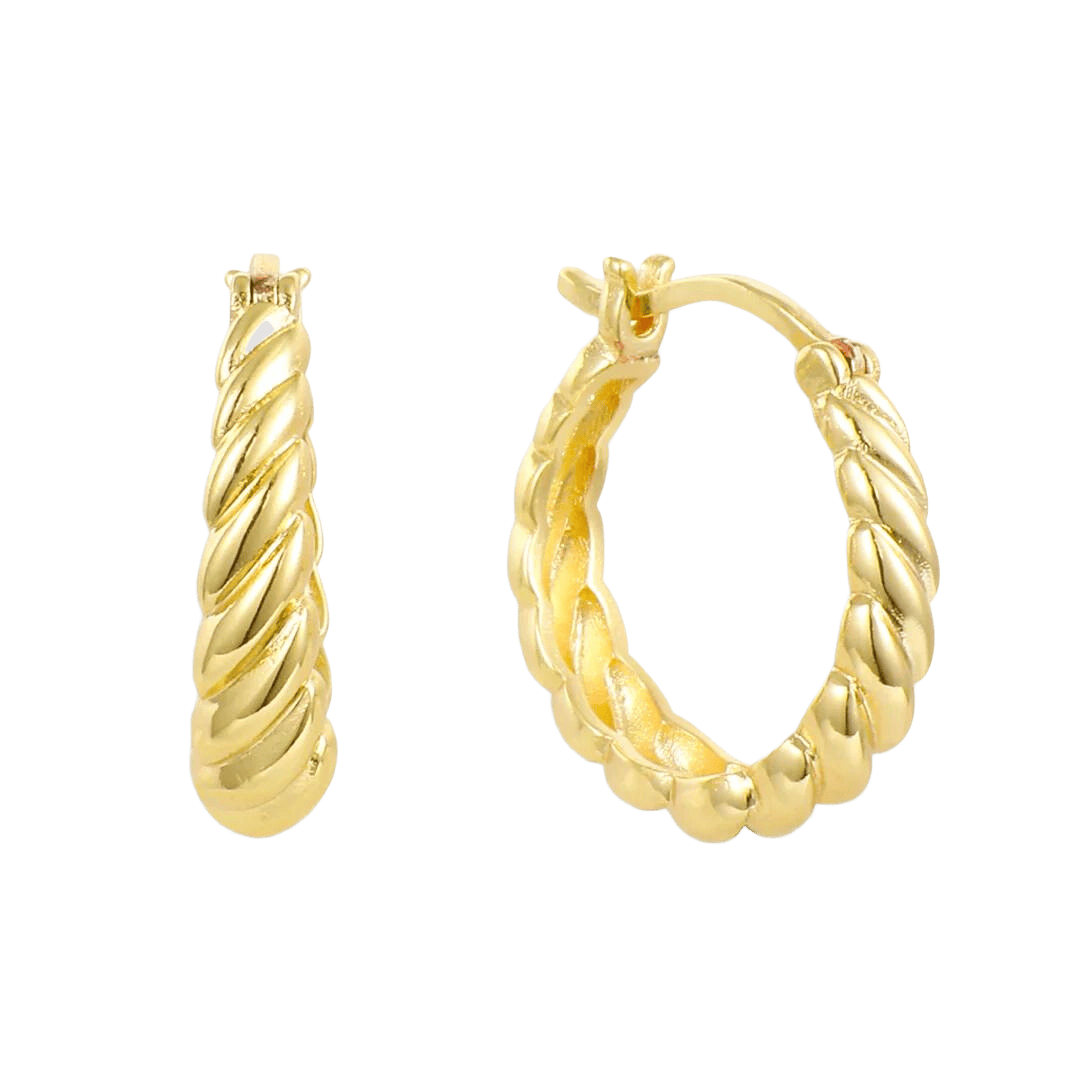 Csavaros Stílusú Fülbevalók