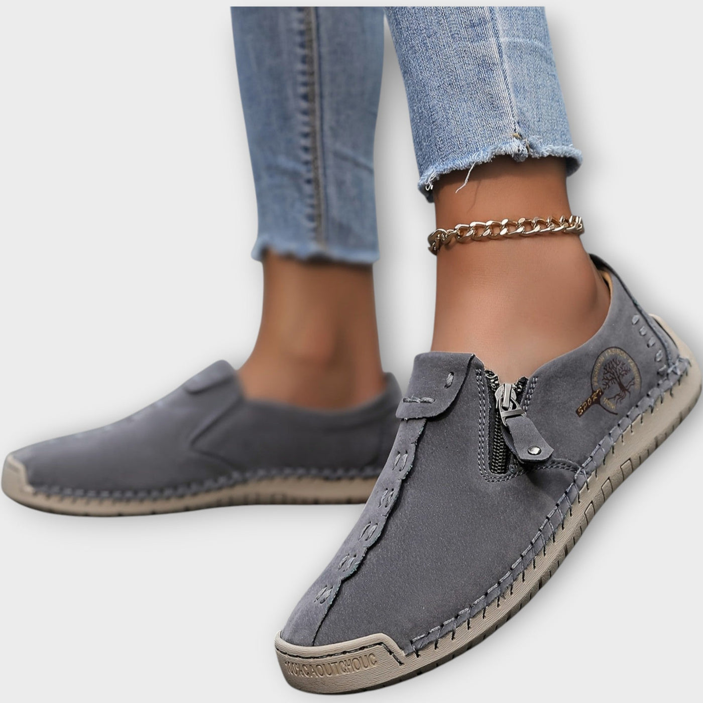 Puha Bőr Slip-On Loafer