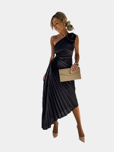 Virágmintás Ruha Romantikus Jegyekkel