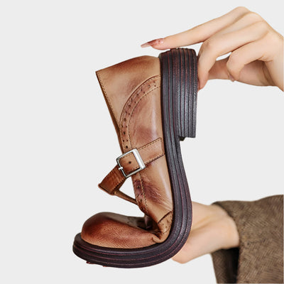 Klasszikus Mary Jane Mokaszinok