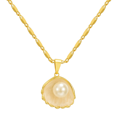 Kagyló Mintás Nyaklánc