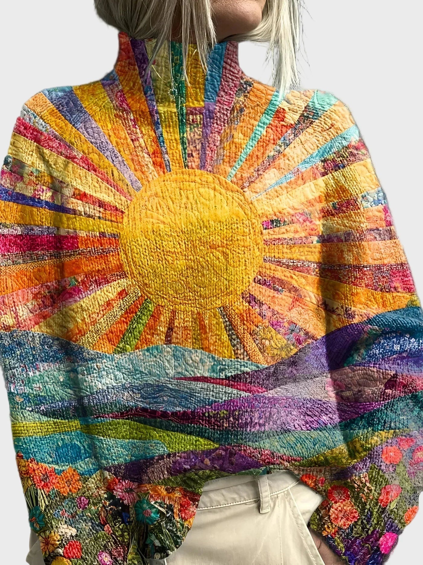 Kötött Garbó Egyedi Dizájnnal