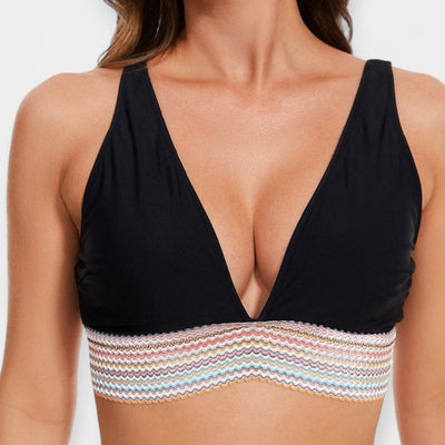 Magas derekú bikini párnázással