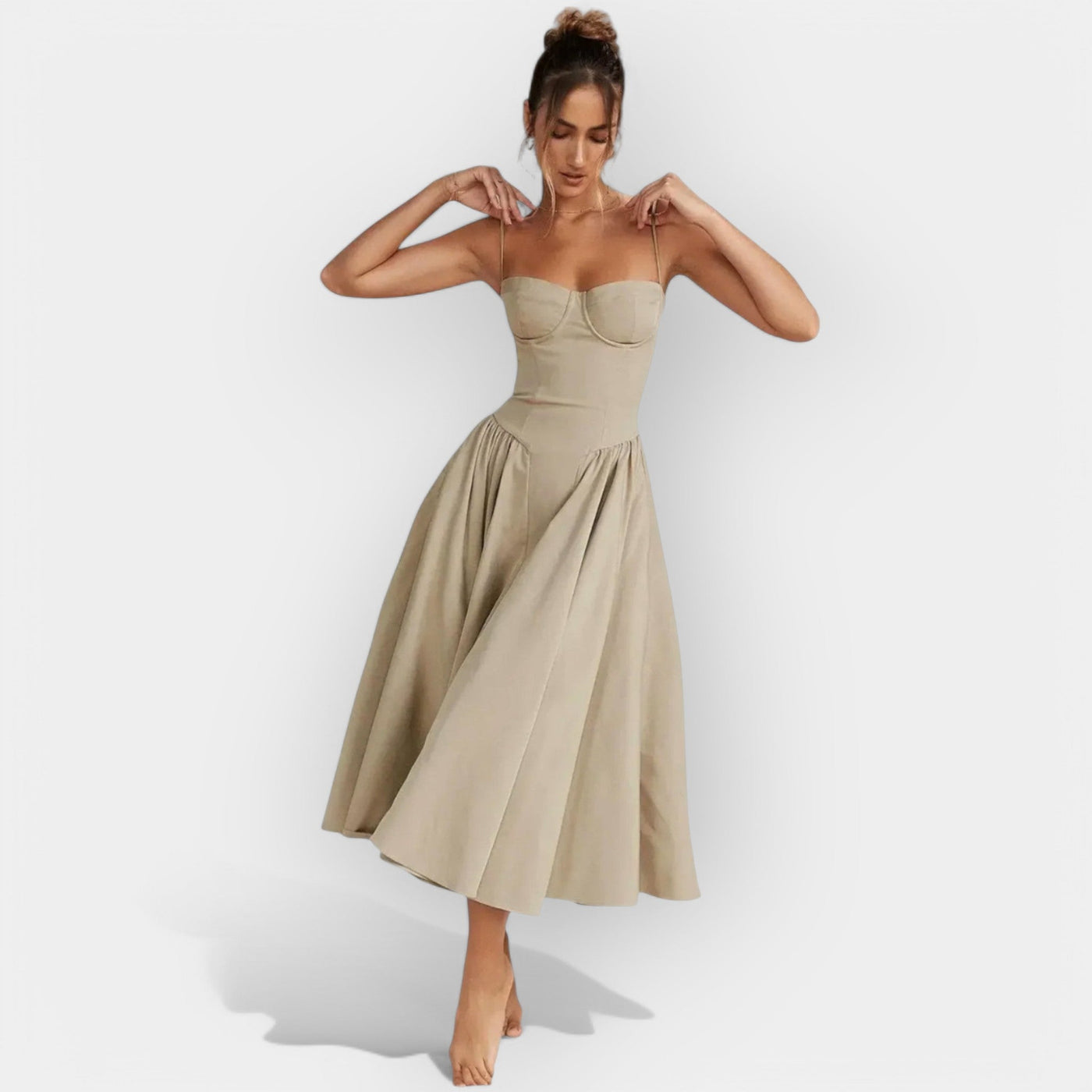 Finom Midi Ruha Nyárra