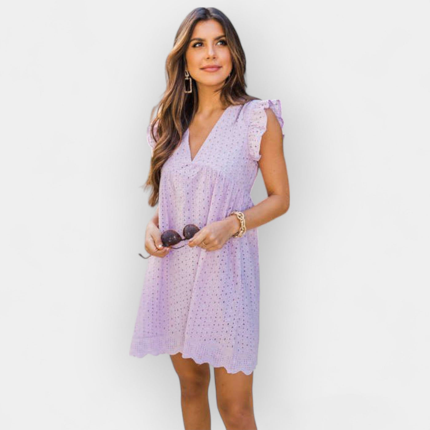 Nyári Ruha Rejtett Sorttal és Zsebekkel