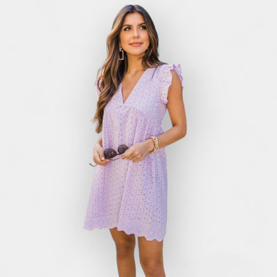 Nyári Ruha Rejtett Sorttal és Zsebekkel